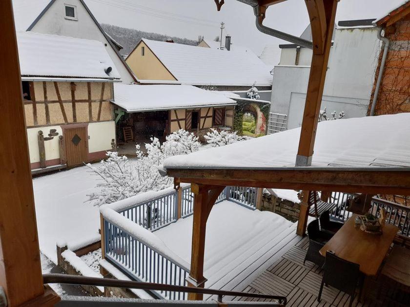 Ferienwohnung Im Theaterhof Greussenheim المظهر الخارجي الصورة
